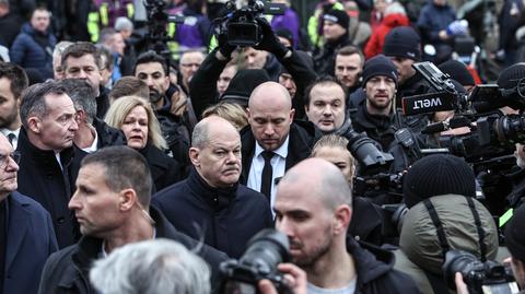 Mieszkańcy Magdeburga pogrążeni w żałobie. Kanclerz Olaf Scholz udał się na miejsce tragedii