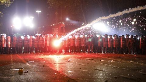 Kolejny dzień protestów w Gruzji. Relacja reportera Radia Zet Tomasza Kubata