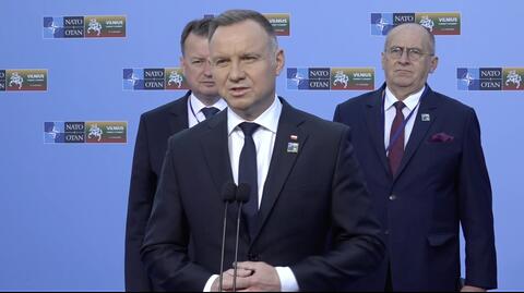 Duda: jest wyraźna zapowiedź przyjęcia Ukrainy do NATO