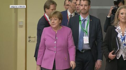 Merkel na unijnym szczycie
