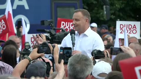 Duda: wystarczy, że ludzie porównają ostatnie pięć lat i poprzednie osiem