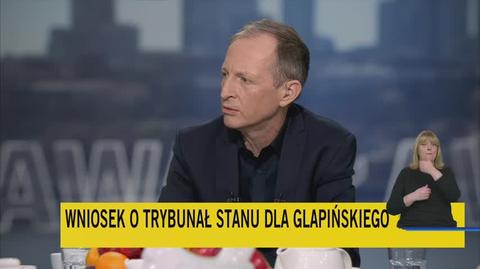 Poseł PiS Marcin Przydacz o postawieniu prezesa NBP przed Trybunał Stanu 