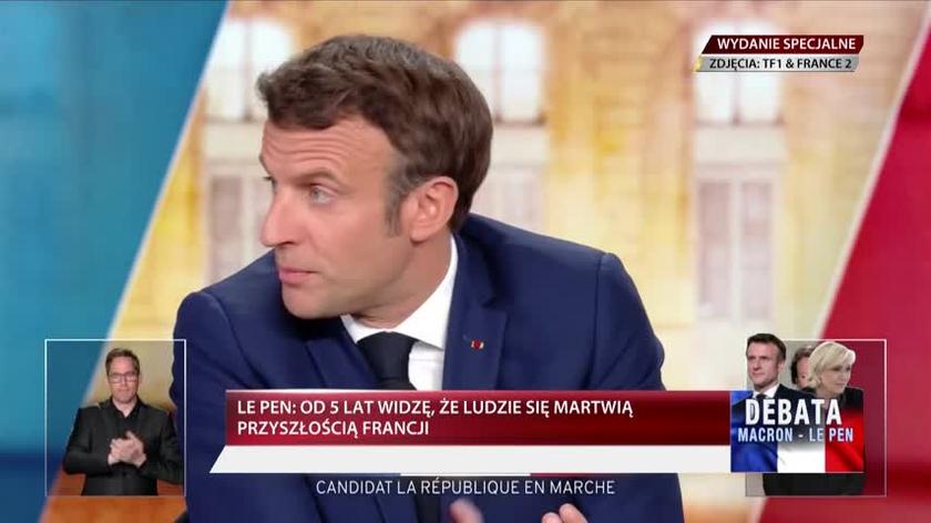 Macron: to ważny moment, pozwala on na wyjaśnienie naszych projektów