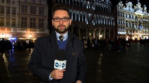 Zagrożenie terrorystyczne w Brukseli. Relacja reportera TVN24