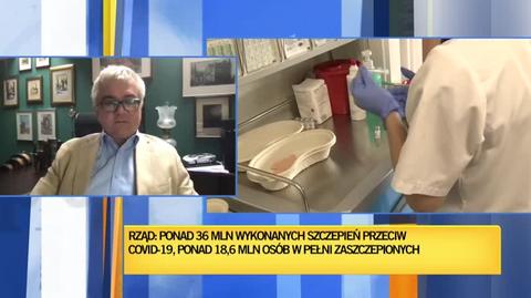 Andrzej Fal o czwartej fali pandemii COVID-19