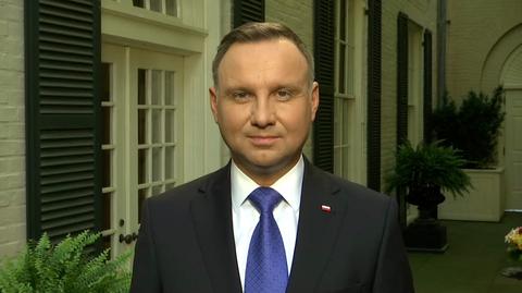 Prezydent Andrzej Duda o żołnierzach amerykańskich w Polsce