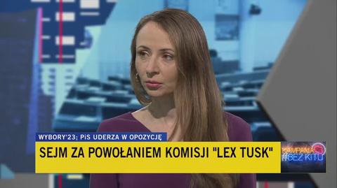 Dziemianowicz-Bąk o "lex Tusk"