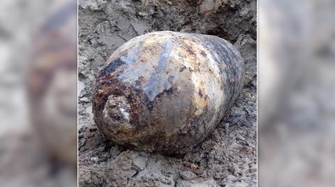 W Lubaniu znaleziono radziecką bombę lotniczą. Waży około stu kilogramów