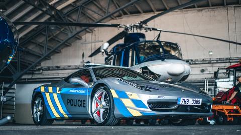 Czeska policja będzie używać Ferrari. Ma zwalczać międzynarodowe nielegalne wyścigi