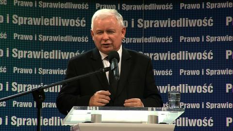 Jarosław Kaczyński w Siedlcach 