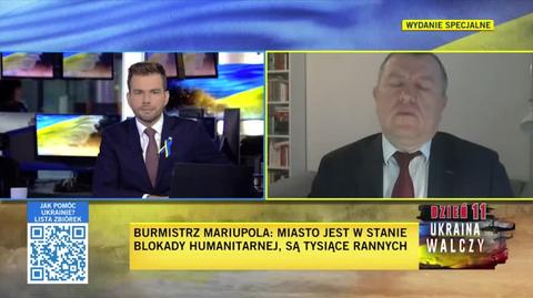 Andrzej Iwaszko: W Mariupolu nie ma gazu, światła, wody.  Sytuacja jest fatalna