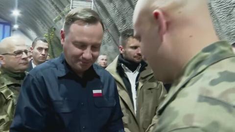 Prezydent z wizytą bożonarodzeniową u żołnierzy w Rumunii 