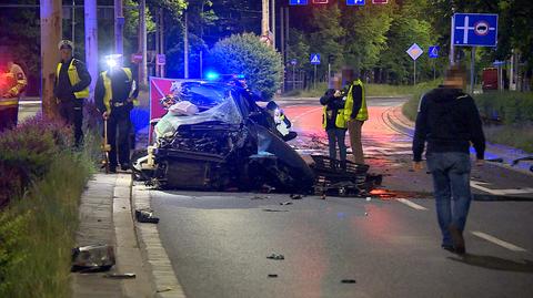 Dwie osoby zginęły w wypadku we Wrocławiu