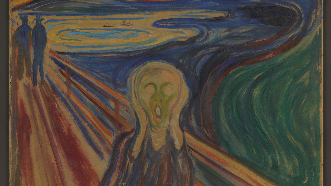 Norway.  30 years since the theft of the famous painting “The Scream” by Edvard Munch