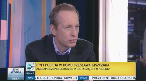 IPN i policja w domu Czesława Kiszczaka. Komentarze publicystów