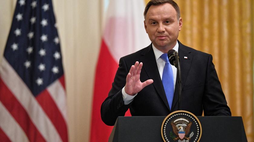 Duda: zapraszam pana prezydenta, żeby skierować do Polski więcej oddziałów amerykańskich