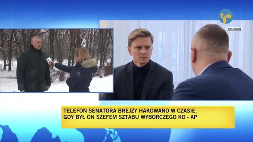 Tomasz Siemoniak o inwigilowaniu senatora Krzysztofa Brejzy
