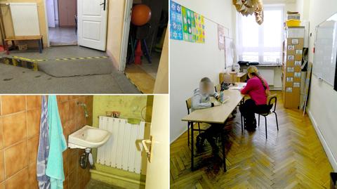 Małe sale, wąskie korytarze, w budynku wilgoć i grzyb. W takich warunkach uczą się dzieci z niepełnosprawnościami w SOSW w Sanoku