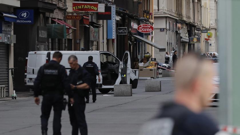 Macron o wybuchu w Lyonie: myślami jestem z rannymi i ich rodzinami