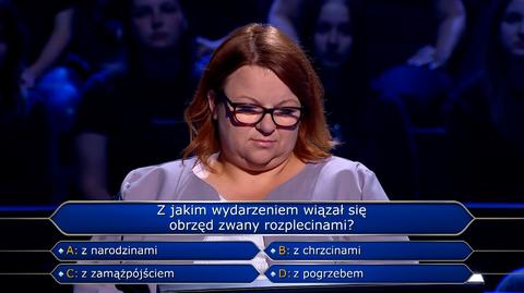 Z jakim wydarzeniem wiązały się rozpleciny? Pytanie z "Milionerów"