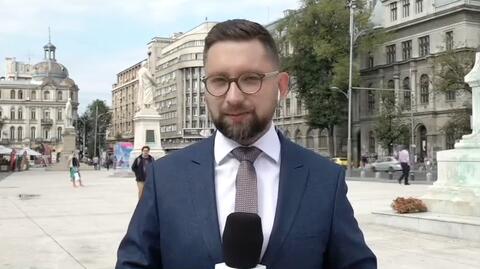 Relacja korespondenta TVN24 International z Bukaresztu