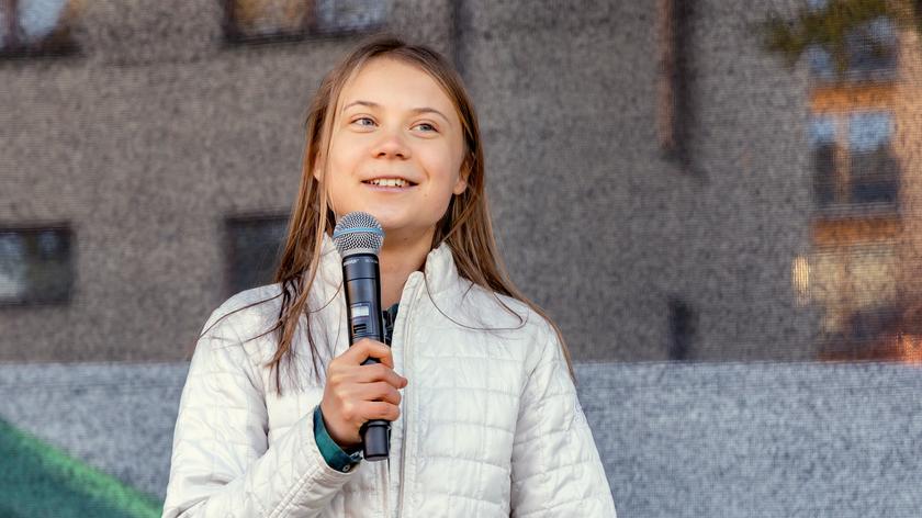 Marzec 2021: Greta Thunberg dołączyła do aktywistów w ramach globalnego strajku klimatycznego w Sztokholmie
