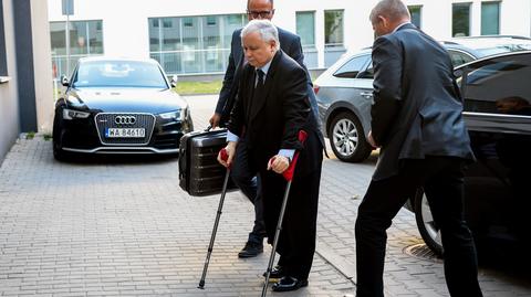 Brudziński: Kaczyński ma problem z kolanem