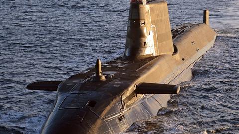 Atomowy okręt podwodny typu Astute należący do Royal Navy