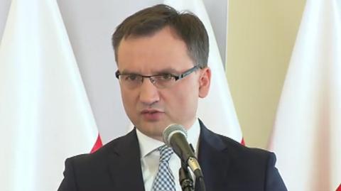 Zbigniew Ziobro tłumaczy powołanie żony prokuratora krajowego na prezesa sądu