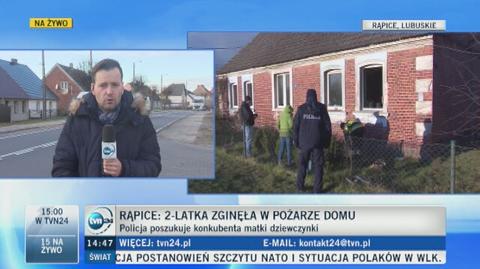 2-latka zginęła w pożarze domu