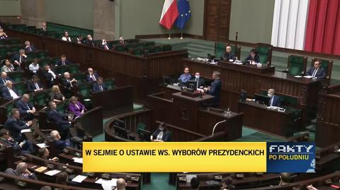 Marszałek Witek odpowiada na pytanie, kiedy ogłosi termin wyborów