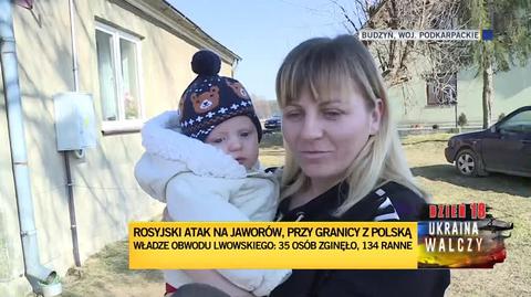 Mieszkańcy Budzynia w nocy słyszeli wybuchy po ataku na ukraińskie Jaworowo