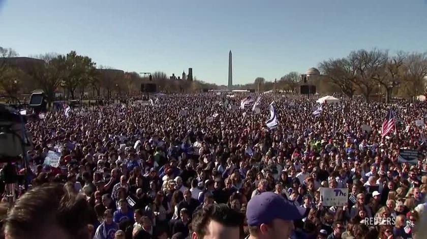Demonstrations in support of Israel in Washington