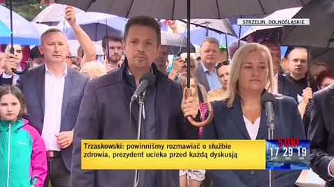 Trzaskowski: rząd obiecywał poprawę sytuacji w służbie zdrowia, a jest coraz gorzej