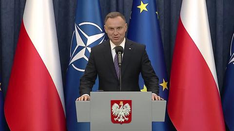 Całe oświadczenie prezydenta w sprawie nowelizacji ustawy zwanej "lex Tusk"