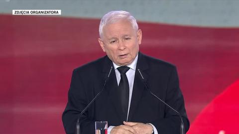 Kaczyński: zaczęliśmy od tego, co było podstawą systemu Tuska