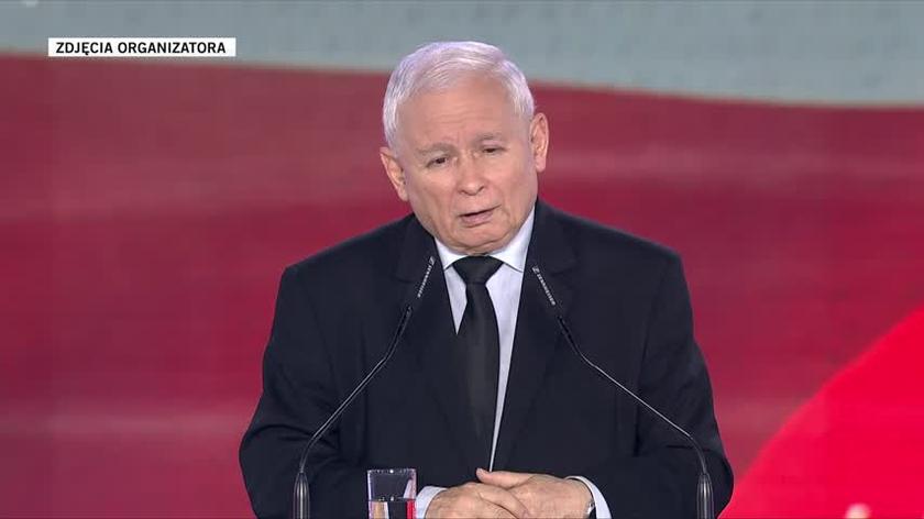 Kaczyński: zaczęliśmy od tego, co było podstawą systemu Tuska