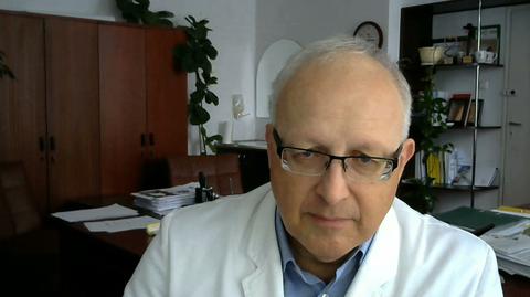 Profesor Flisiak: boję się, że kiedy spadnie liczba zachorowań, spadnie zainteresowanie szczepieniami