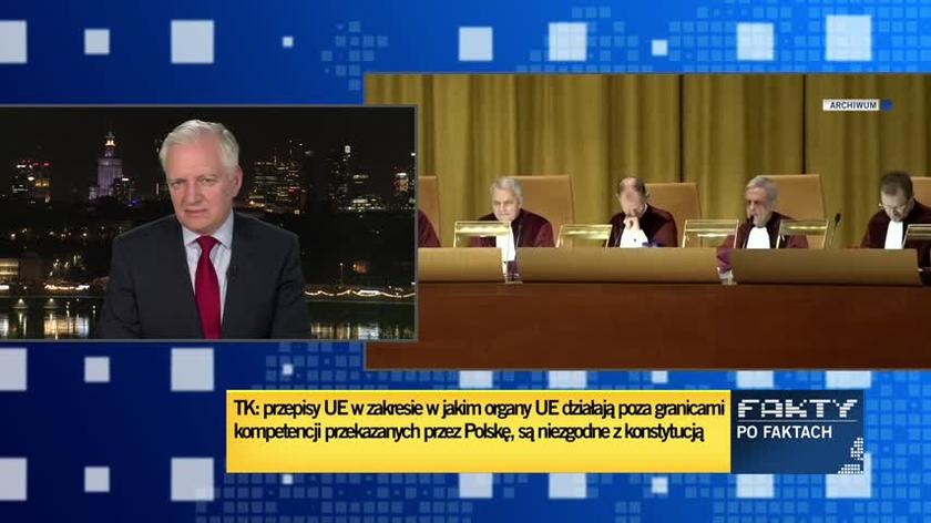Gowin: Kaczyński nie myśli o polexicie, on może być niezamierzonym skutkiem 