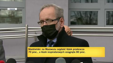 Minister zdrowia: spada średnia wieku osób hospitalizowanych