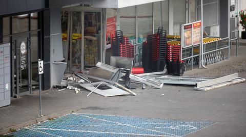 Olsztyn. Nieznani sprawcy wysadzili bankomat