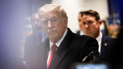 Donald Trump w Davos