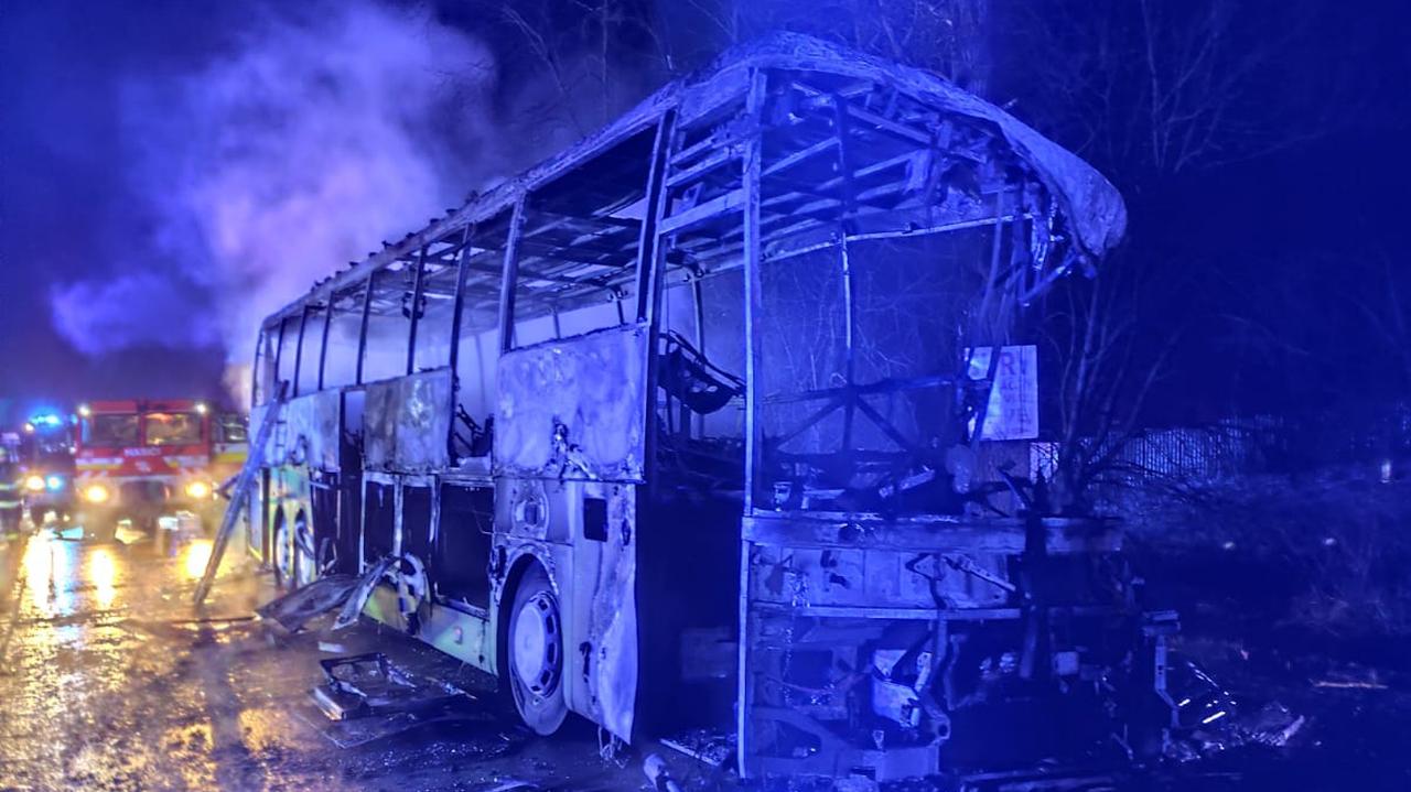 Wypadek polskiego autokaru na Słowacji. Kierowca nie żyje