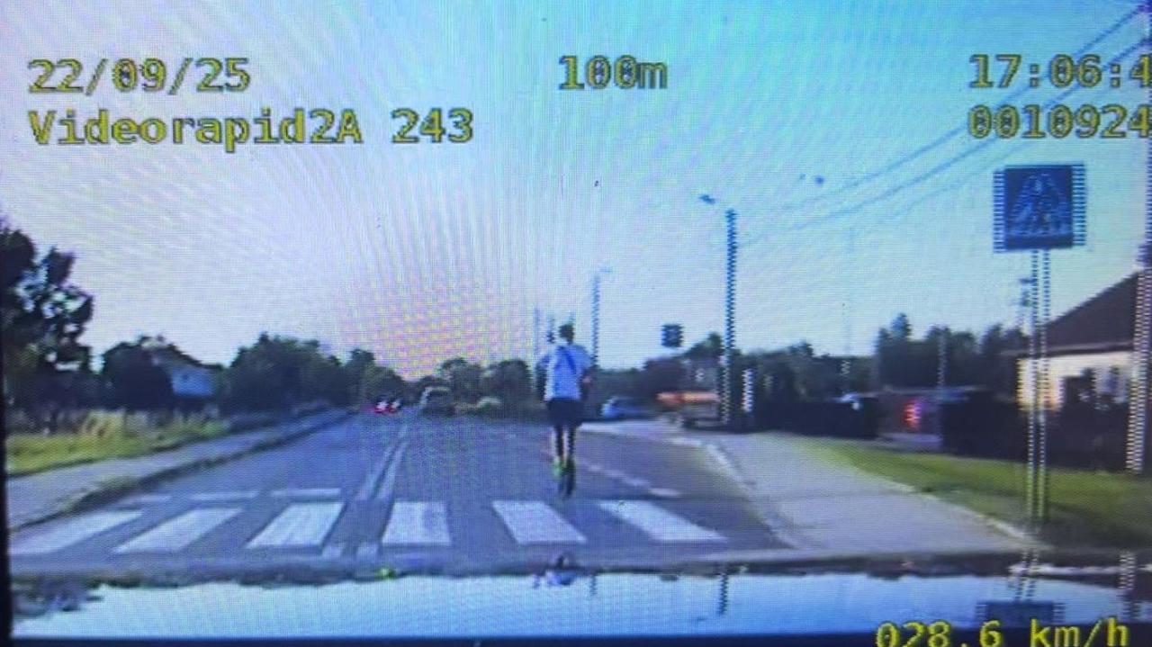 14-latek na hulajnodze uciekał przed policjantami