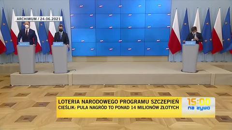 Dworczyk po raz drugi unika na konferencji odpowiedzi na pytanie o aferę mailową (nagranie z 24 czerwca)