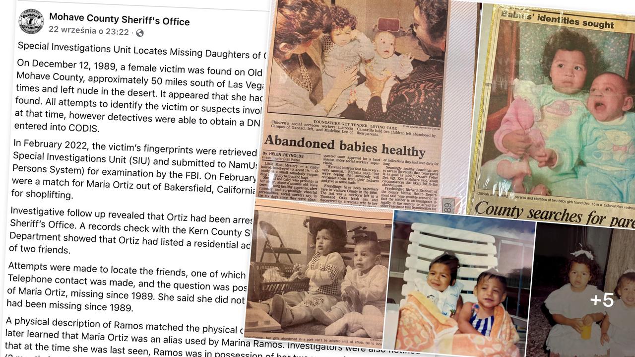 Zaginęły po zabójstwie matki. Tajemnica sióstr rozwiązana po 36 latach