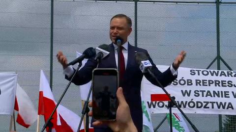 Nawrocki w Markowej