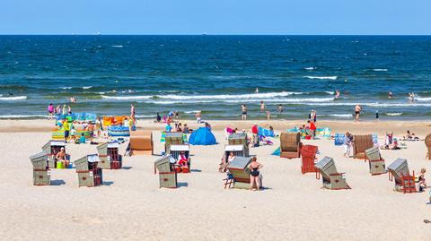 Plaża, morze, wakacje, lato