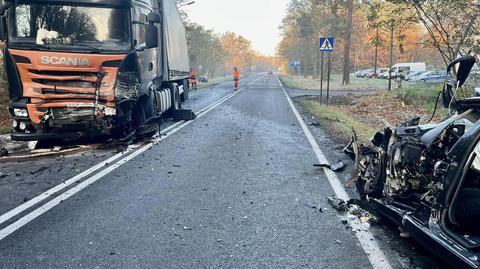 Dwie osoby zginęło w wypadku