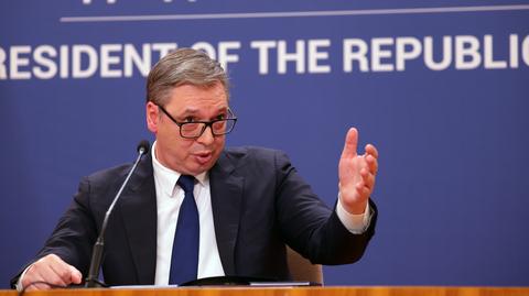 Prezydent Serbii Aleksandar Vučić